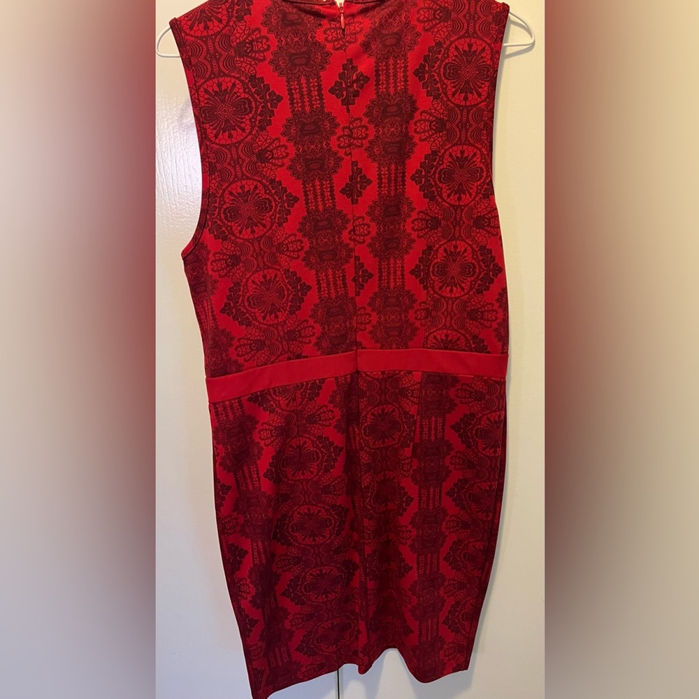 Red dress